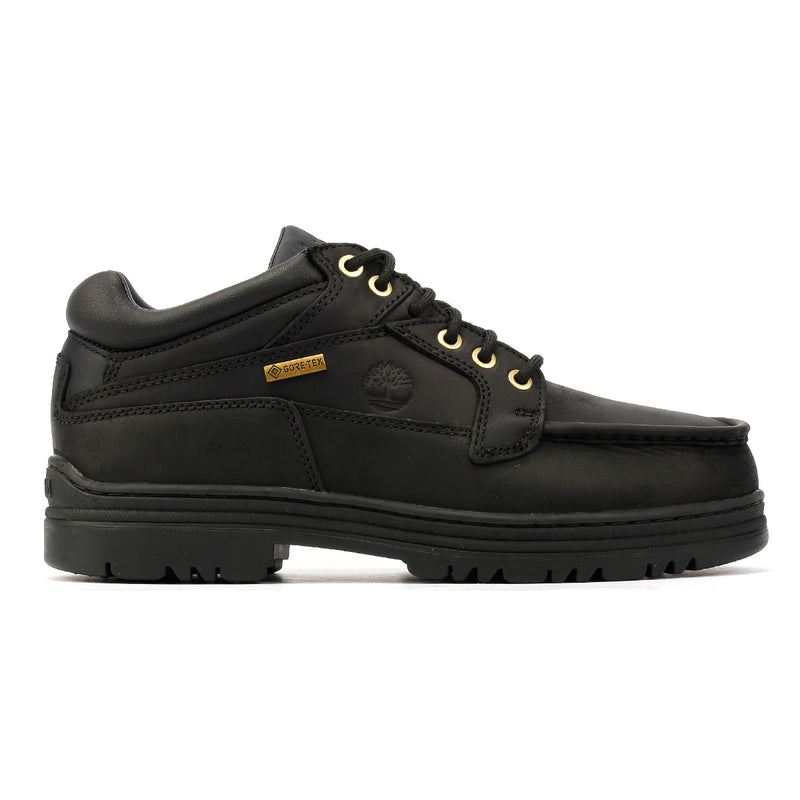 Timberland Heritage Mid Lace Gore-Tex Schwarze Farbe Herrenlederstiefel