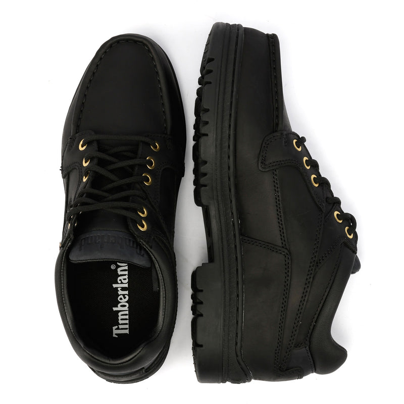 Timberland Heritage Mid Lace Gore-Tex Schwarze Farbe Herrenlederstiefel
