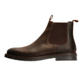 Tower London Harbour Leder Herren Braune Stiefel