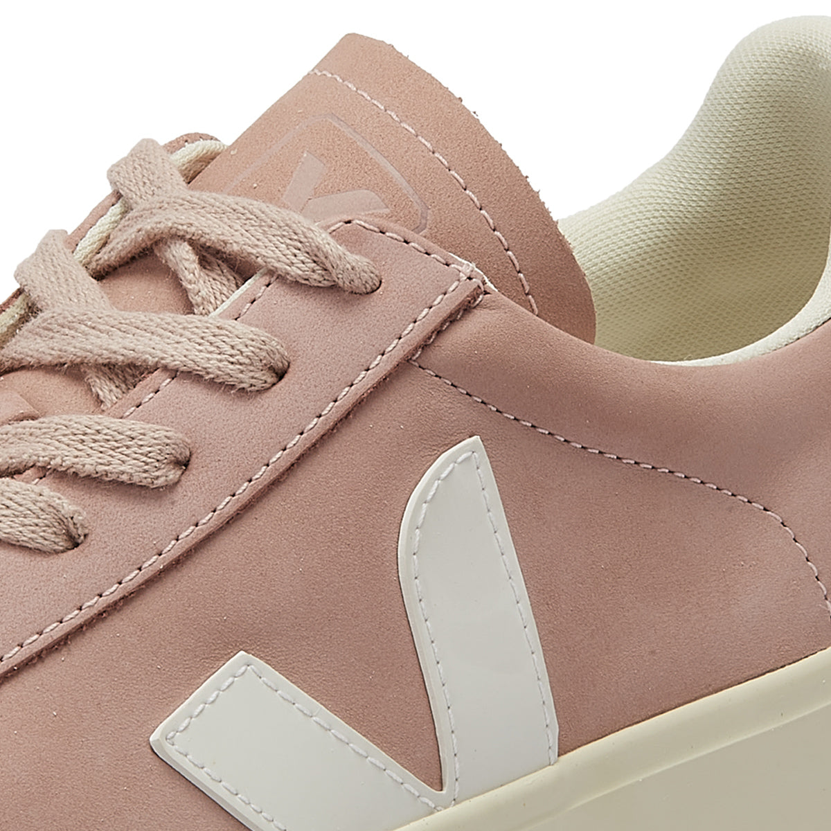 Veja Campo Womens Babe / Weiß Turnschuhe