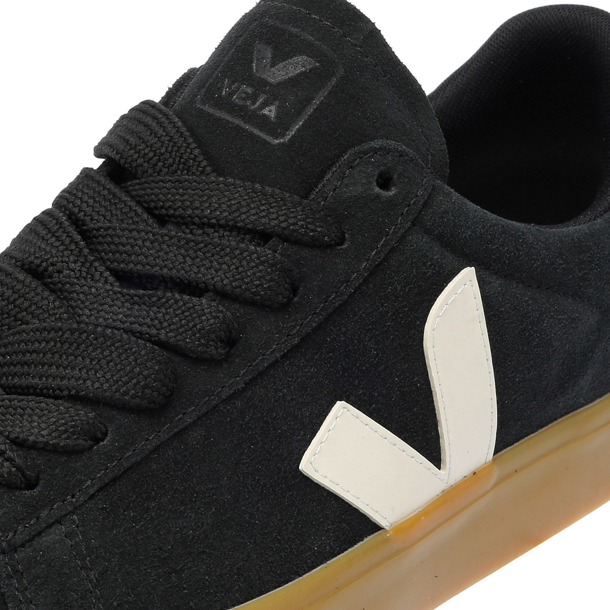 Veja Campo Wildleder Herren Sneaker In Schwarz