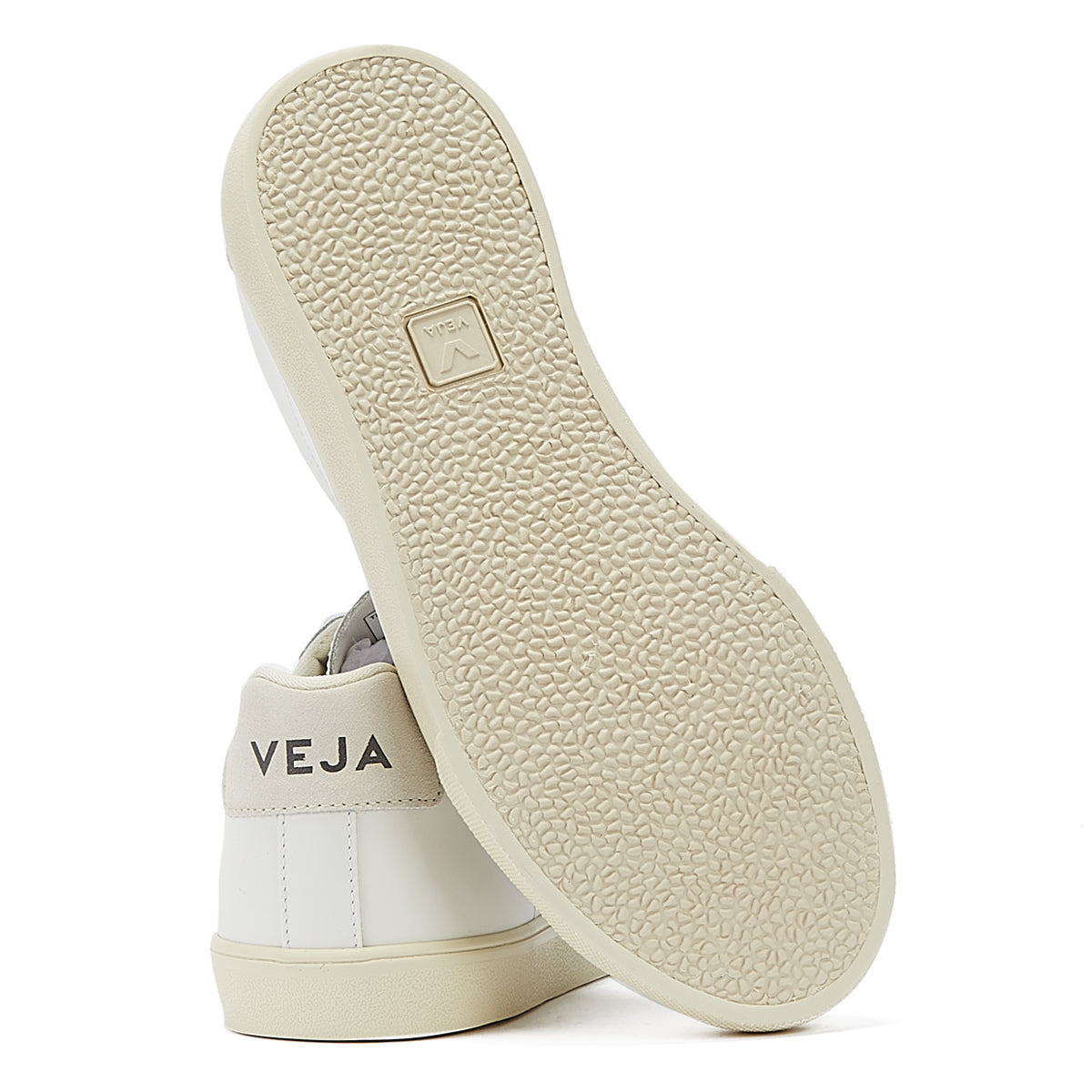 Veja Esplar Womens Extra Weiß Leder Sneakers