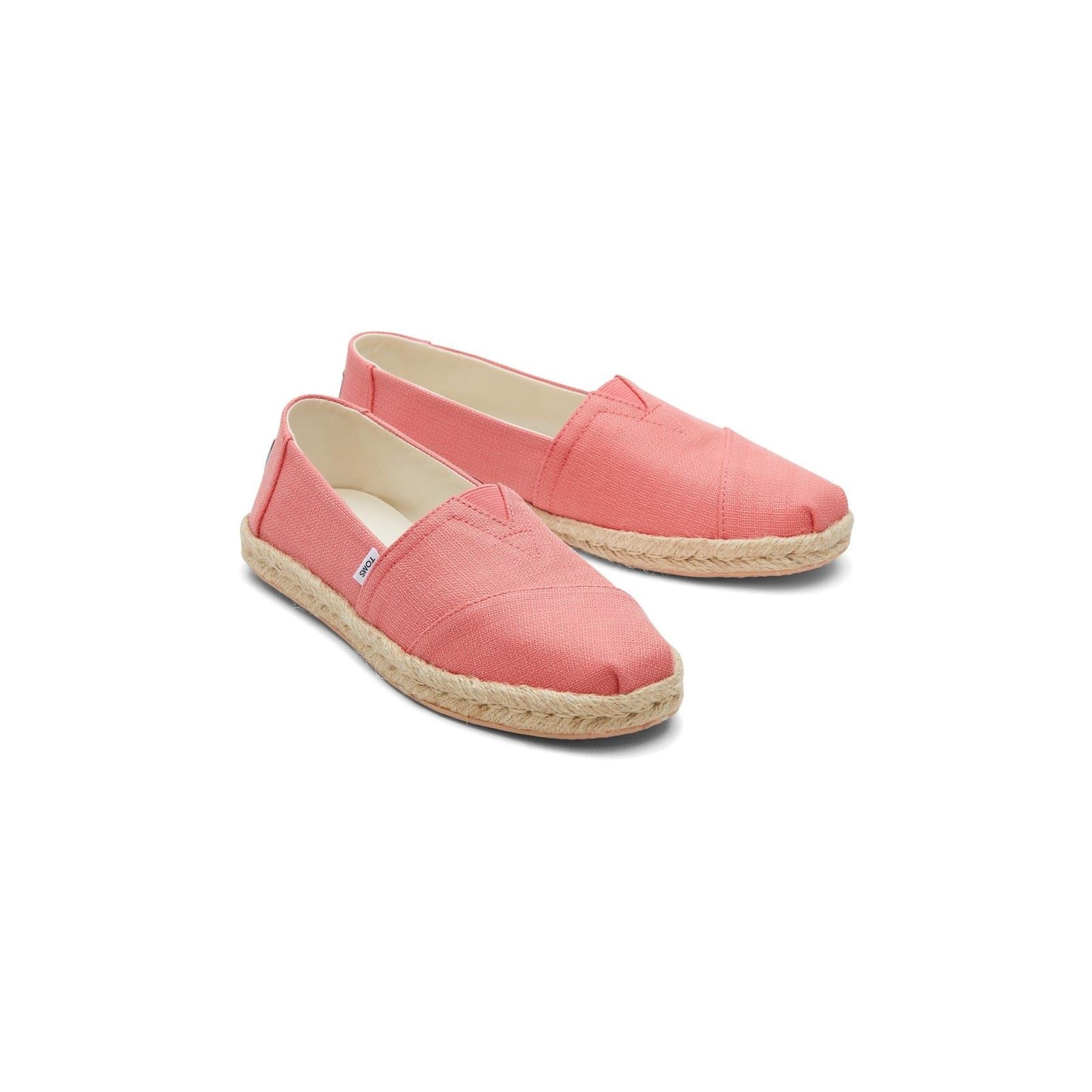 TOMS Alpargata Rope Damen-Pfirsich-Espadrilles Aus Lyocell
