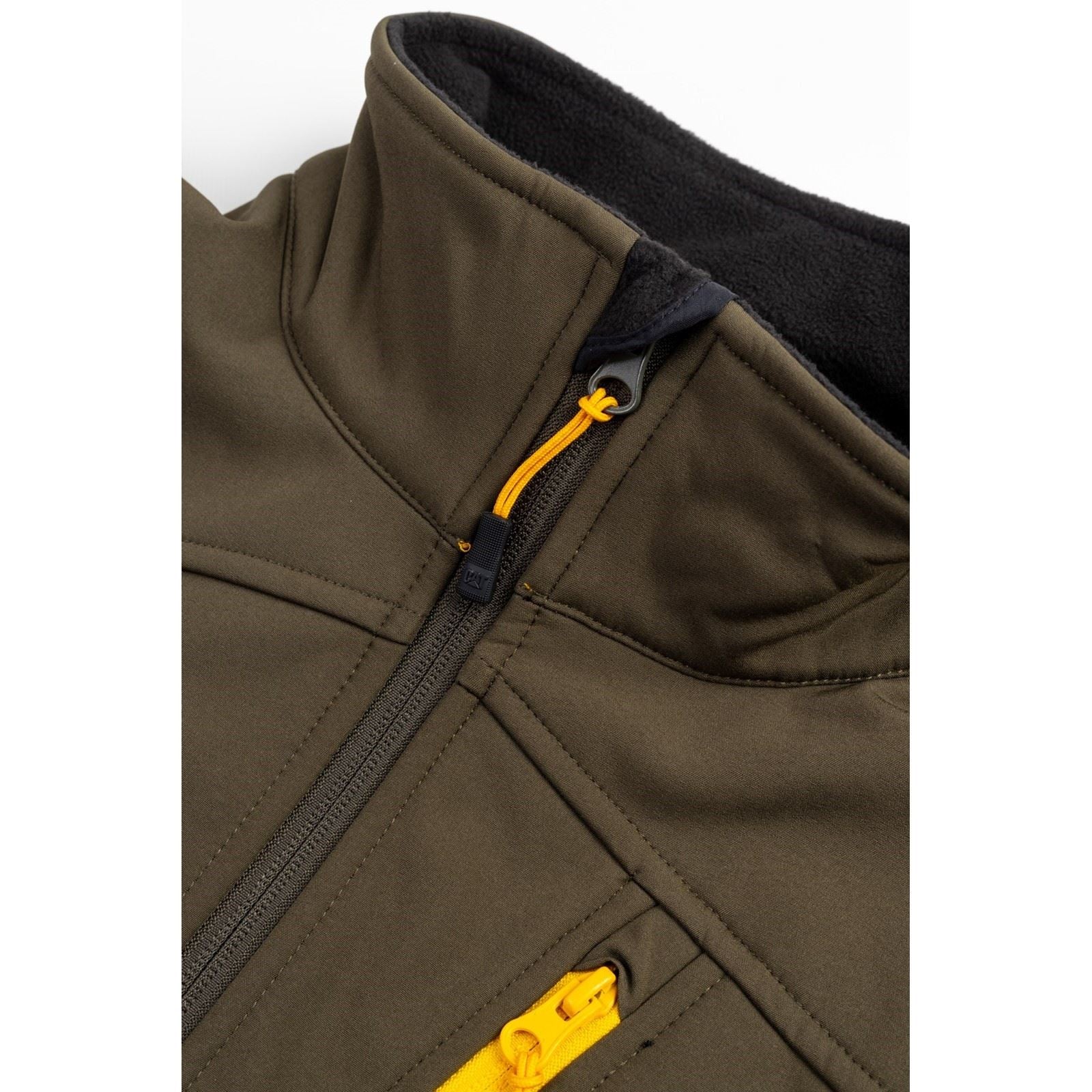 Caterpillar Essentials Shell Herrliche Grüne Softshelljacke