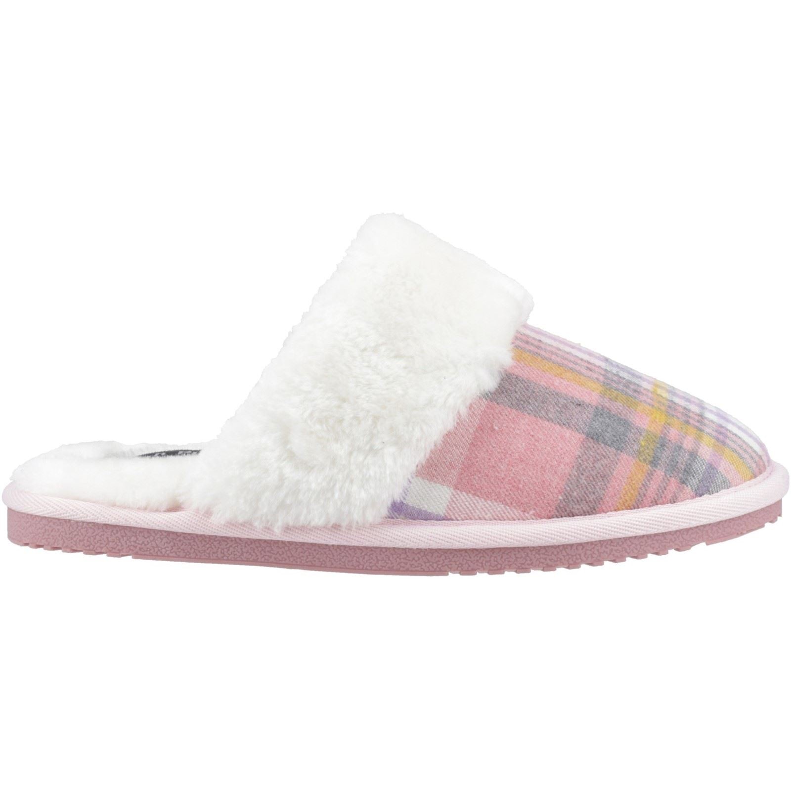 Hush Puppies Arianna Textile Damen Hausschuhe in Pink
