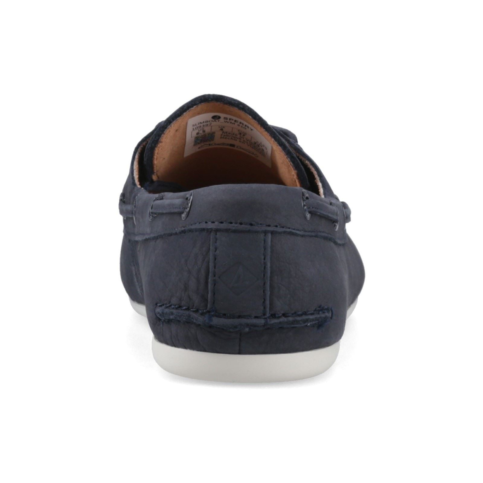 Sperry Slim Boat Shoe Leder Damen Marine Bootsschuhe