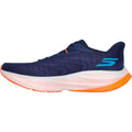 Skechers Performance GO RUN Ride 12 Textile Herren Turnschuhe In Marineblau/Orange