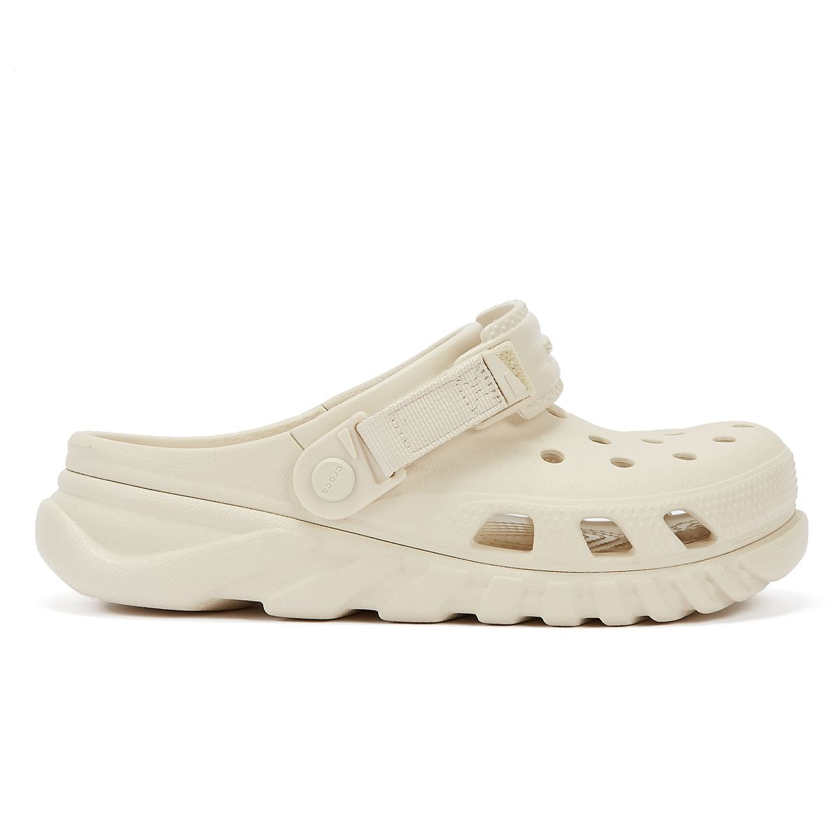 Crocs Duet Max 2 Stucco White Clogs