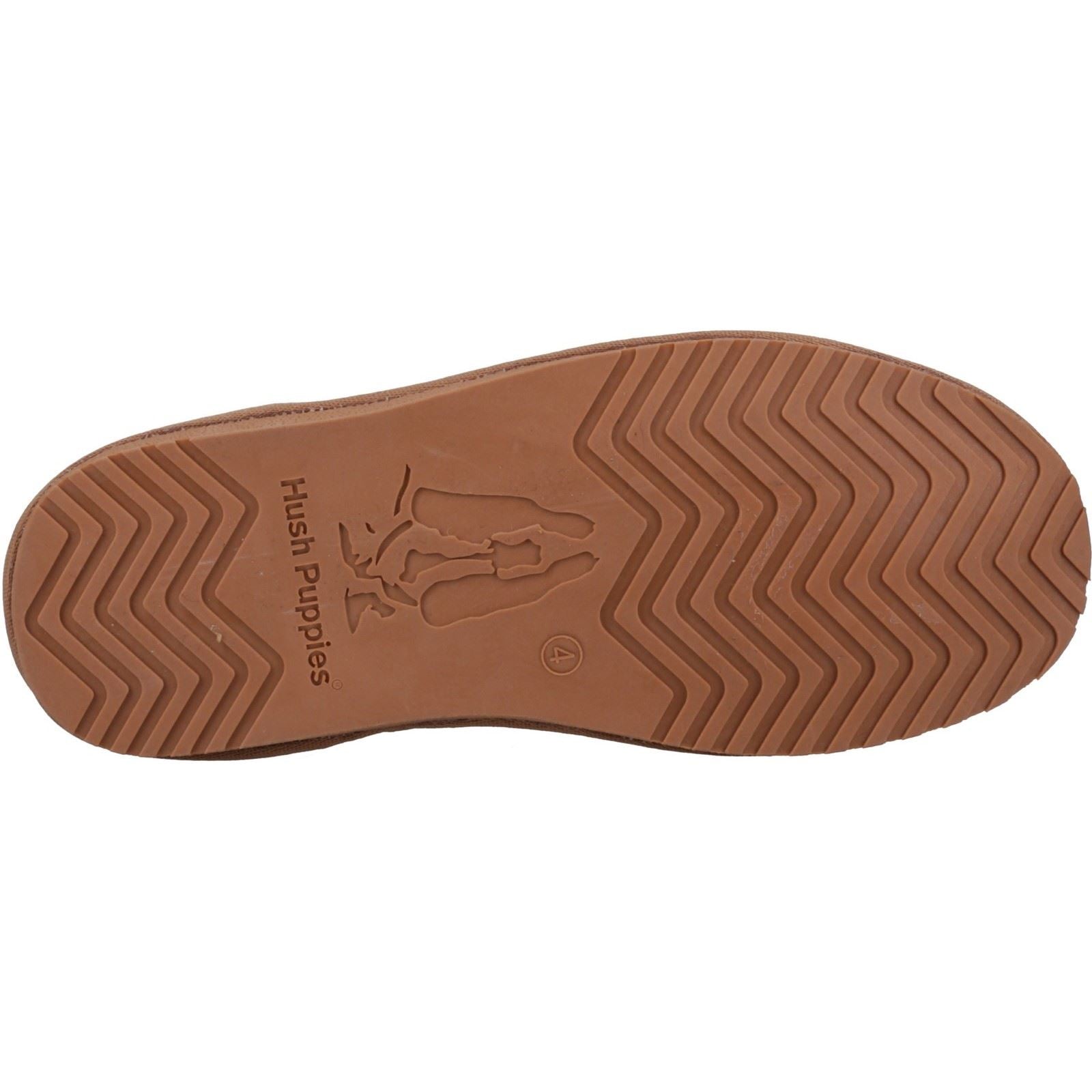 Hush Puppies Ashanti Wildleder Damen Tan Hausschuhe