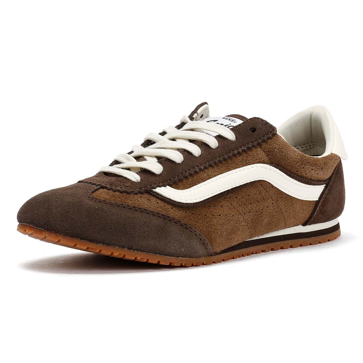 Vans Super Lowpro Wildleder Damen Braune Sneakers