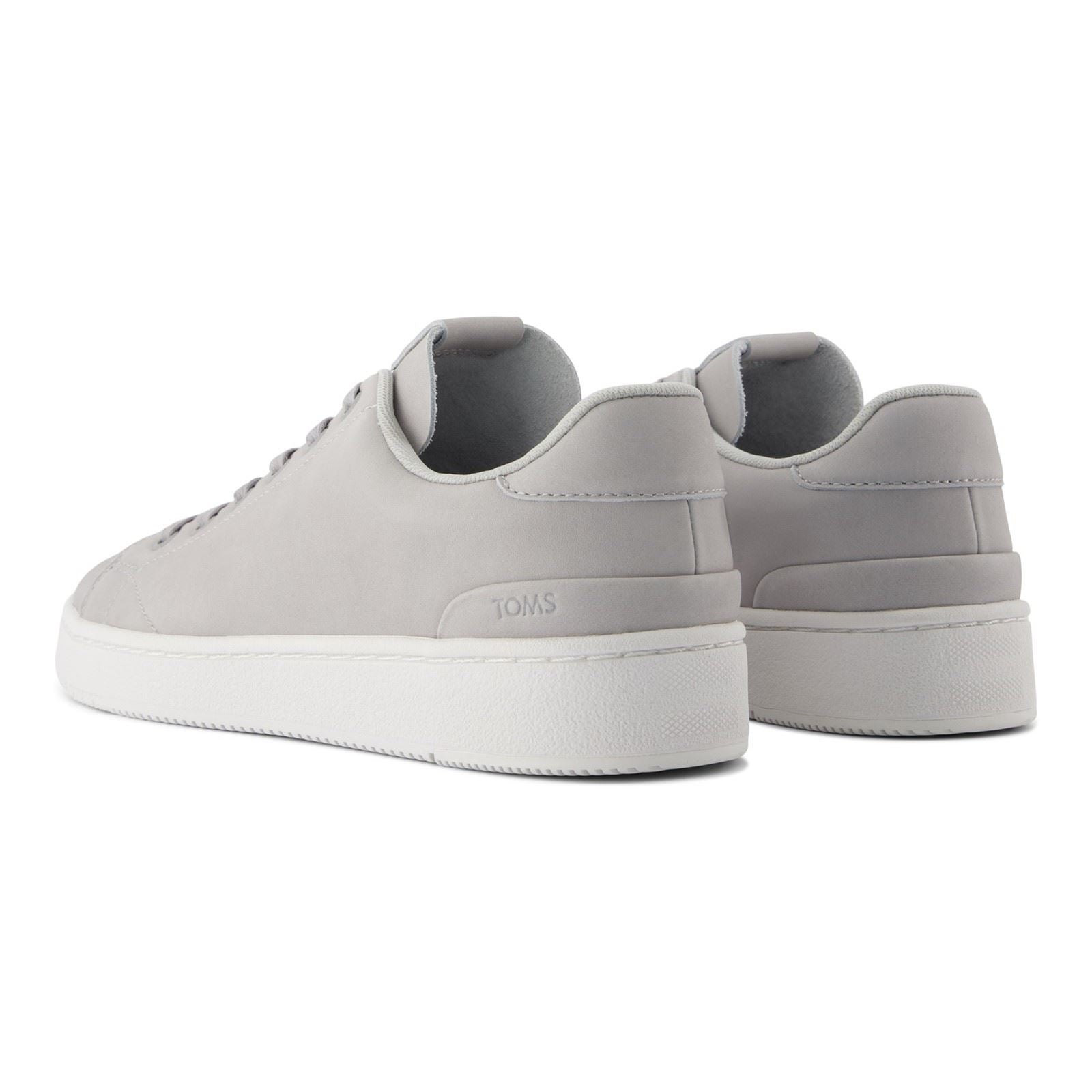 TOMS TRVL LITE 2.0 Low Herren Sneaker Aus Hellem Grau Leder