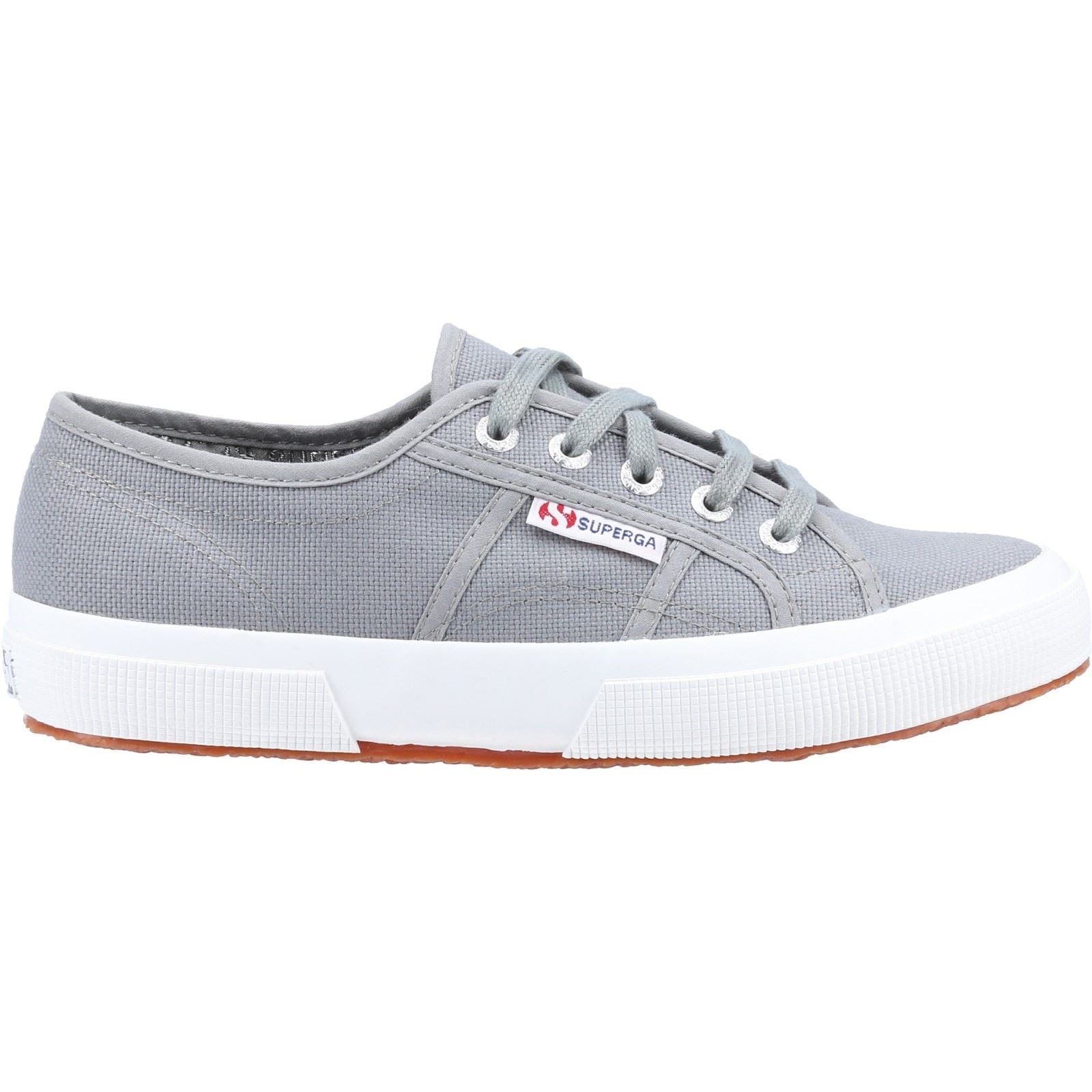 Superga 2750 Cotu Classic 100% Baumwolle Herren-Sneaker In Grau-Salbei