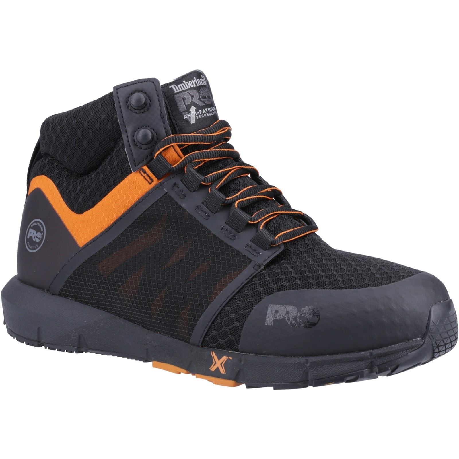 Timberland Pro Radius Textile Schwarz/Orange Sicherheitsschuhe