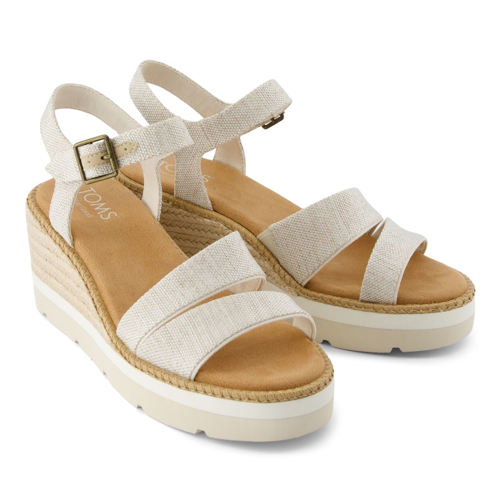 TOMS Darya Nylon Damen Natur Sandalen