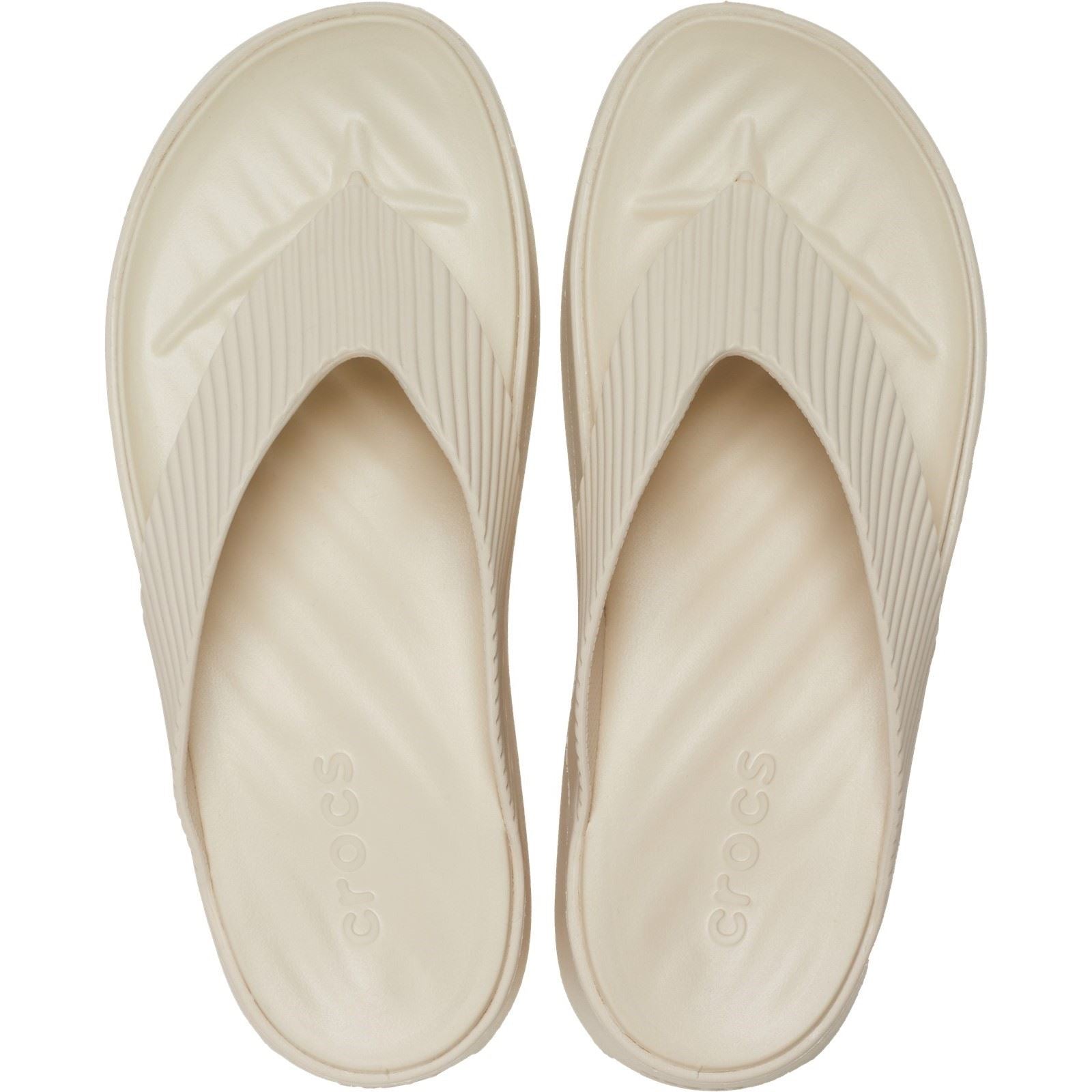 Crocs Getaway Platform Thermoplastische Damensandalen In Sandsteinoptik