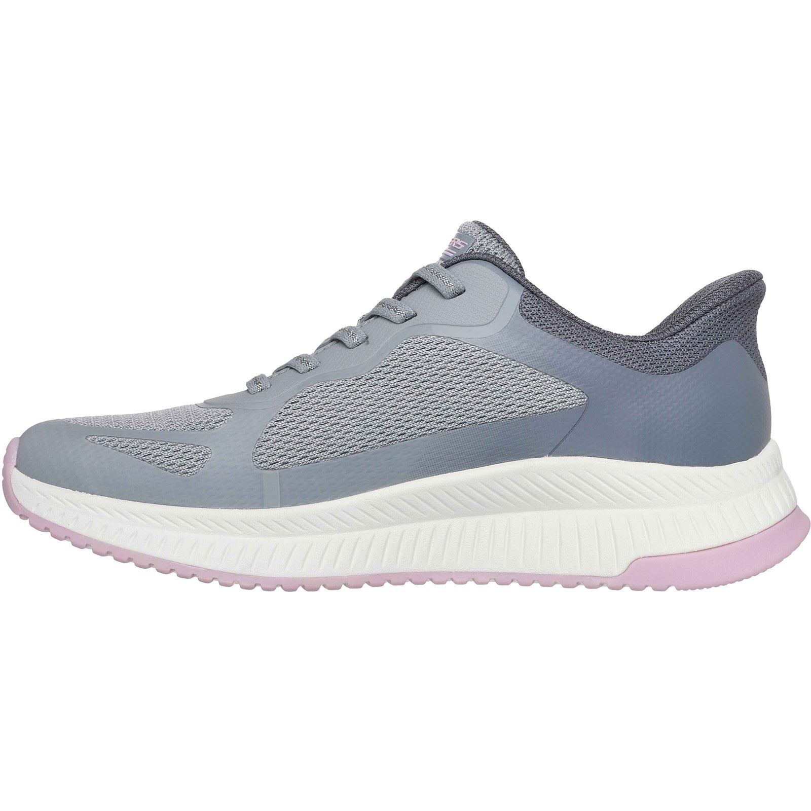 Skechers BOBS Squad 4 Staple Look Damen Graue/Multi Sneakers