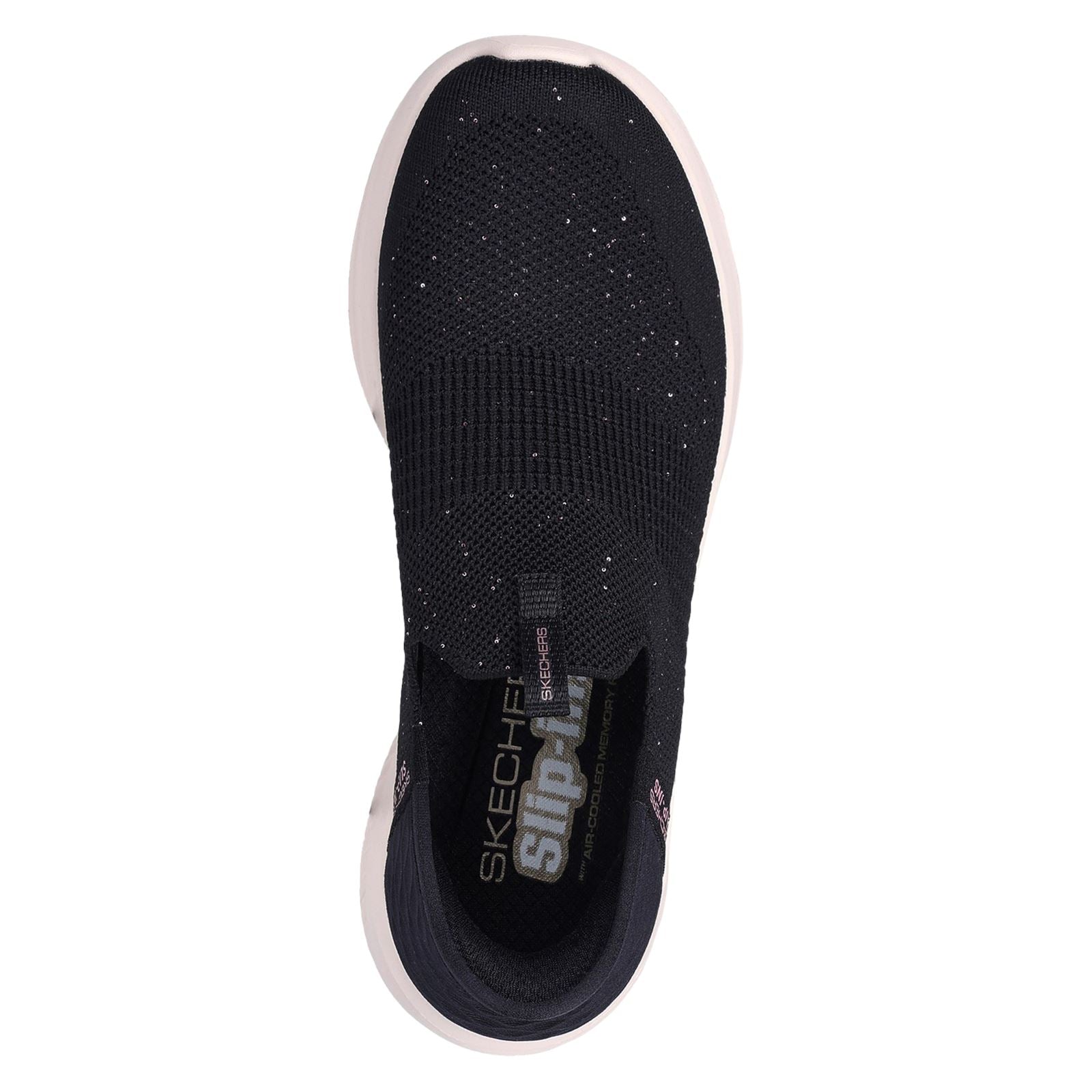 Skechers Ultra Flex 3.0 Textile Damen Sneaker In Schwarz/Roségold