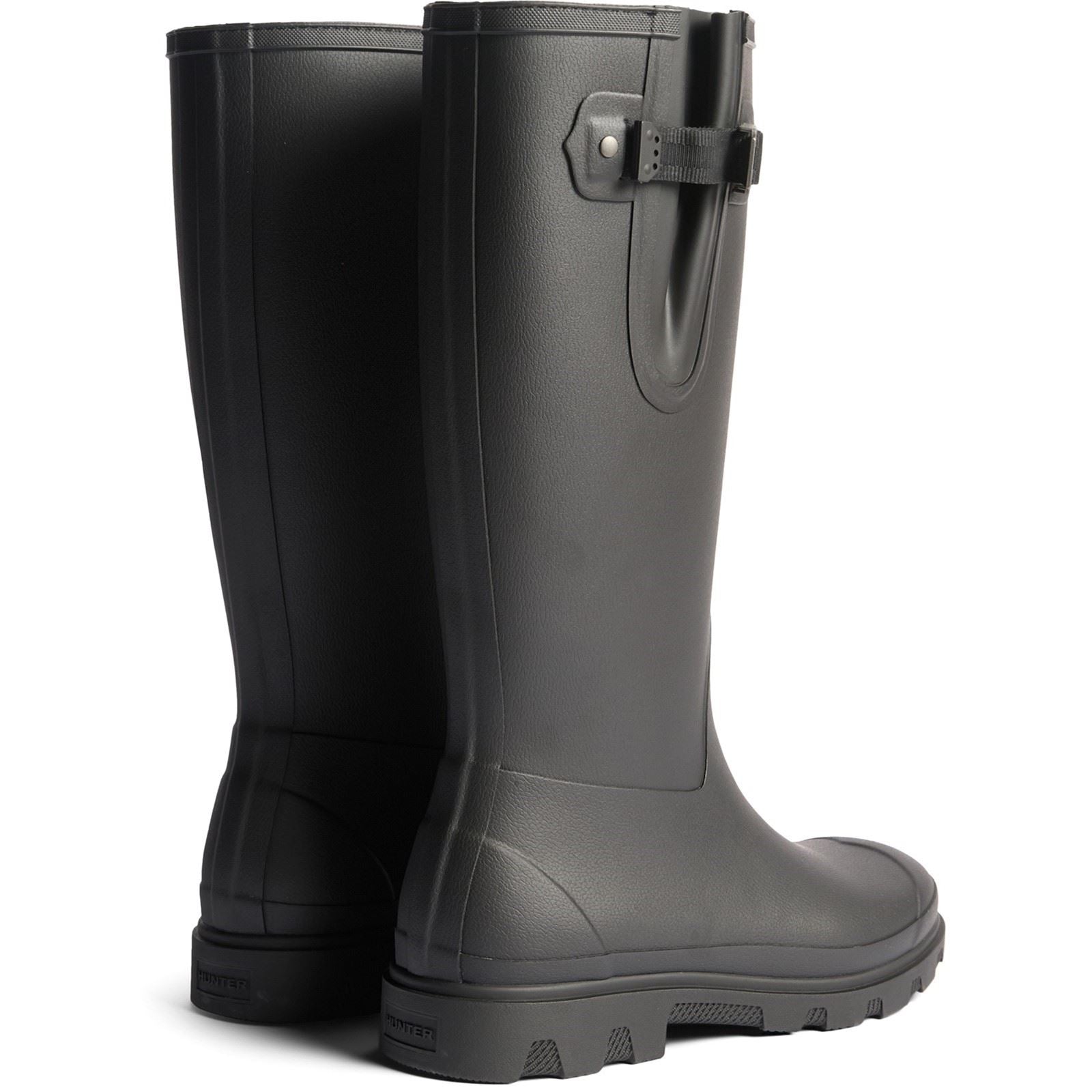 Hunter Field Downpour Adjustable Gummiherren Schwarz Gummistiefel
