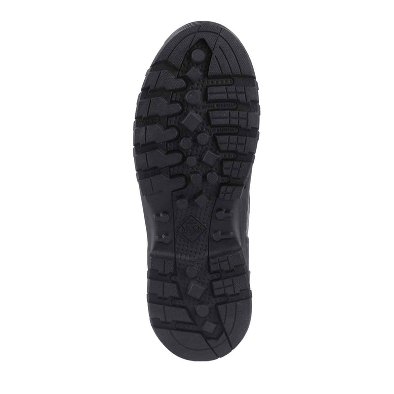 Muck Boots Grit S5 Herren Gummistiefel in Schwarz/Grau