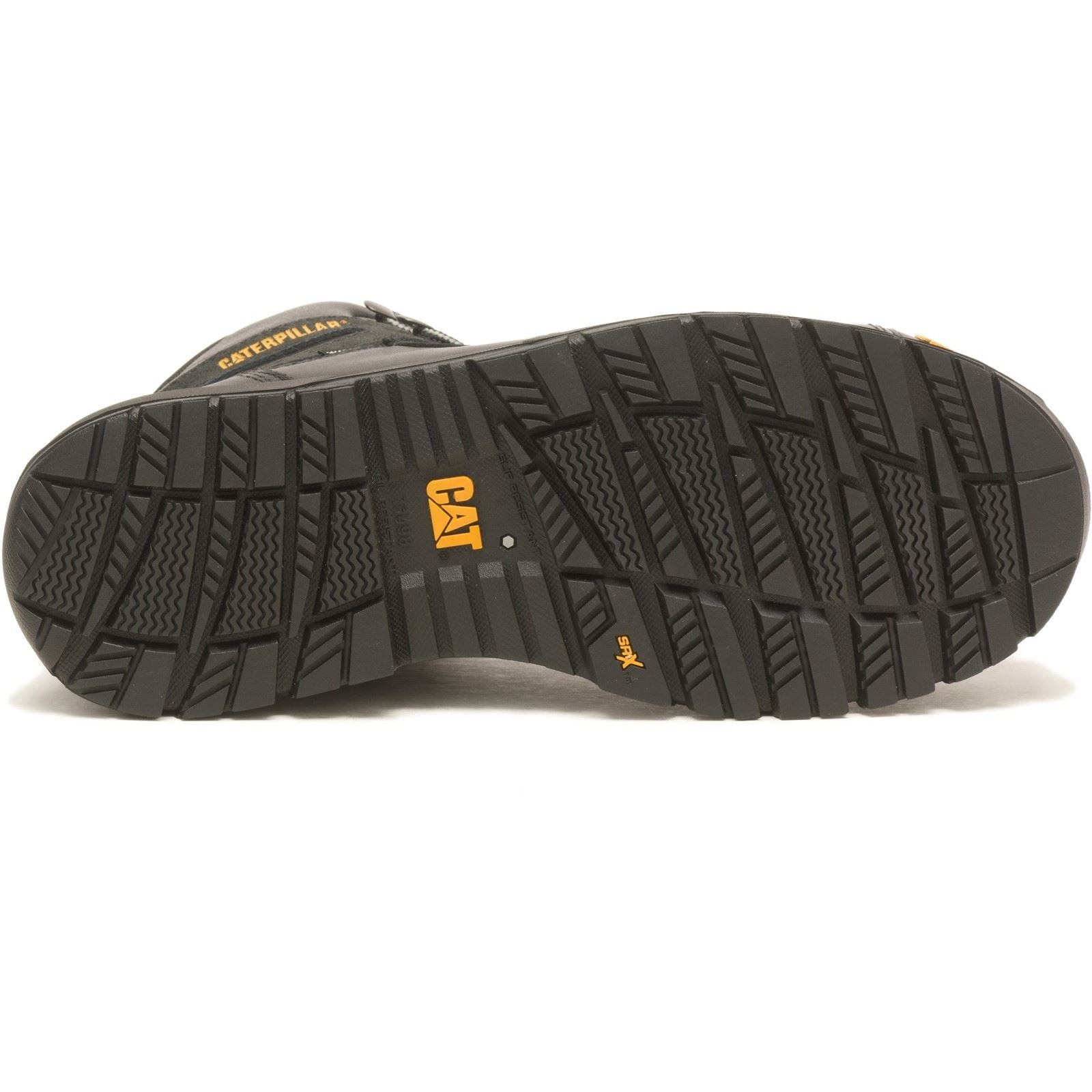 Caterpillar Pneumatische 2.0 Leder Schwarze Sicherheitsstiefel