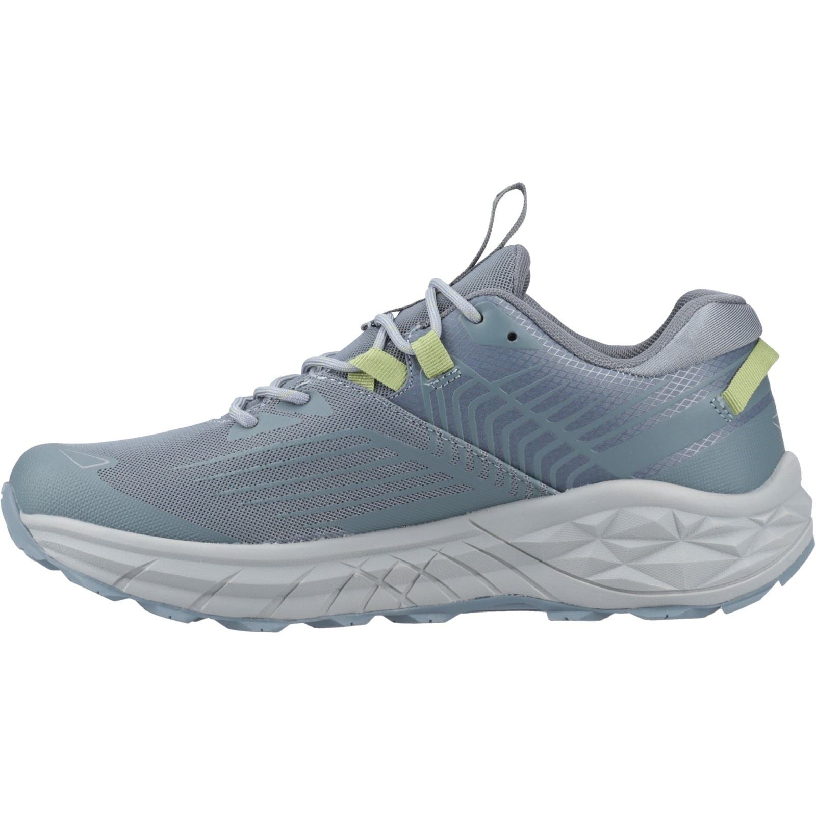 Hi-Tec Fuse Trail Low Polyesternetz Herren Sneaker In Dunkelschiefer/Unwetter