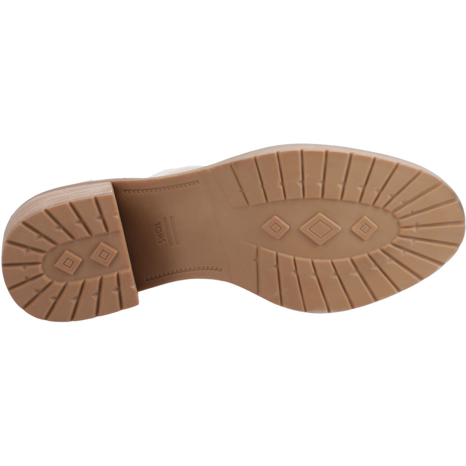 TOMS Hailey Leder Damen Beigefarbene Stiefel