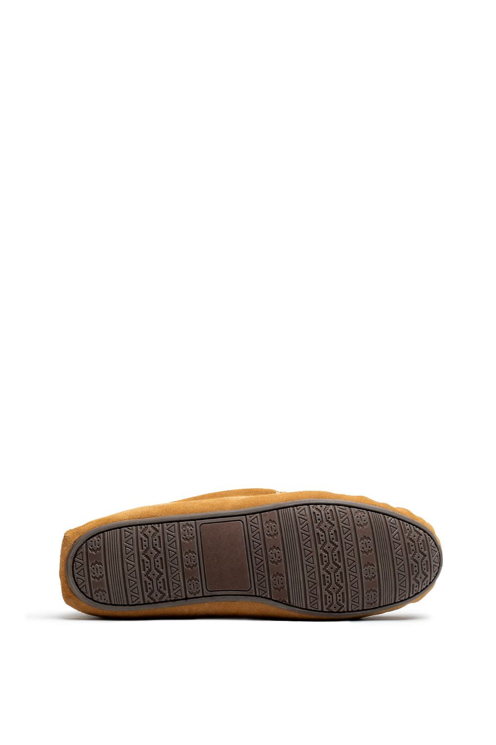 Osprey London The Sunday Wildleder Herren Braune Hausschuhe