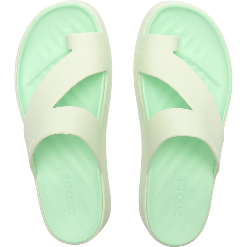Crocs Getaway Platform Thermoplastische Damen Sandalen In Jadetönung