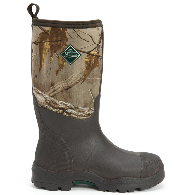 Muck Boots Derwent II Gummi Schwarz/Rinde Wellington-Stiefel