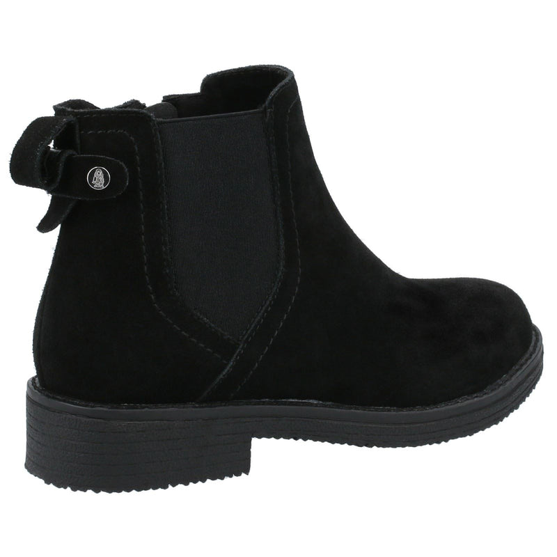 Hush Puppies Maddy Damenstiefel Aus Schwarzem Wildleder