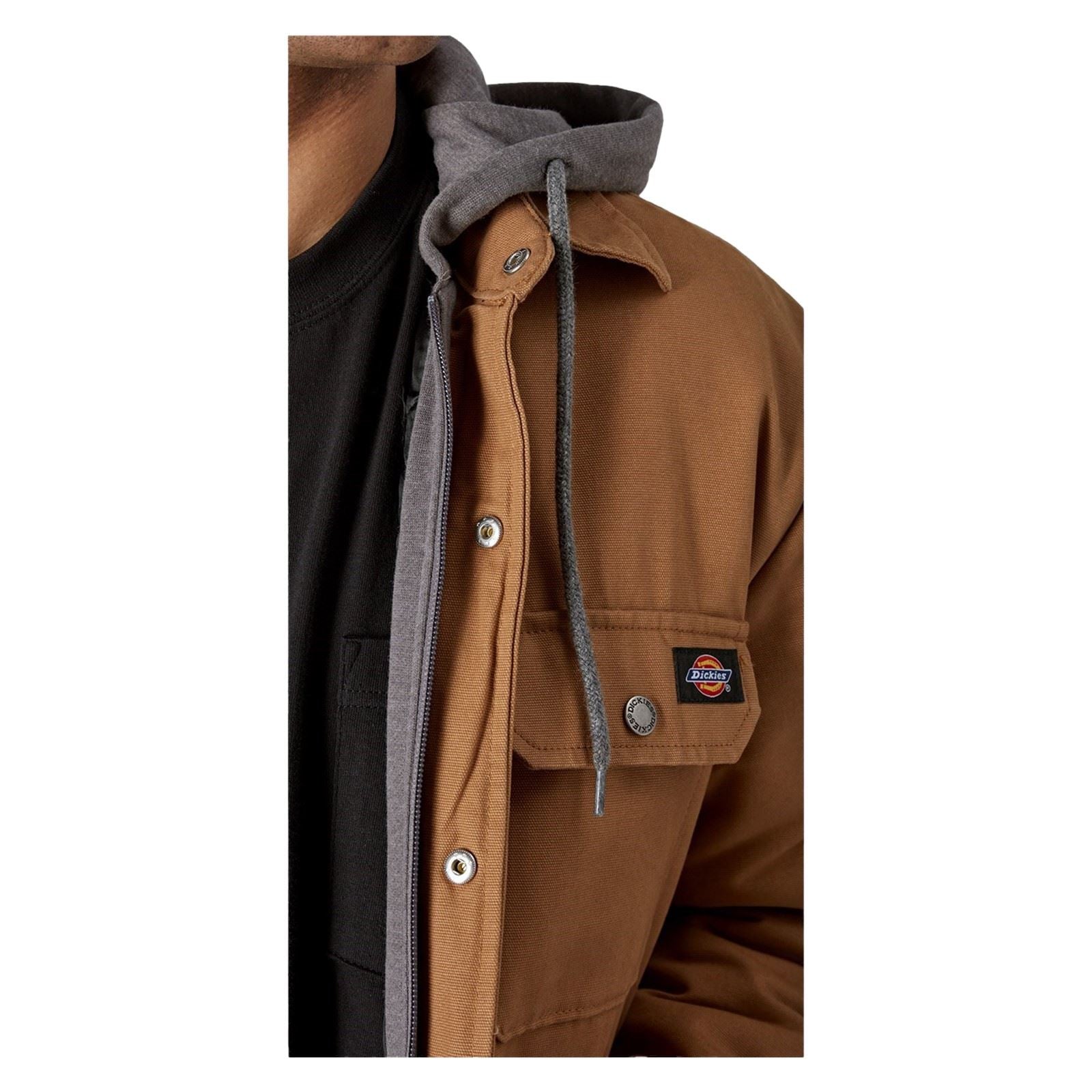 Dickies Duck Herren Braune Hemdjacke