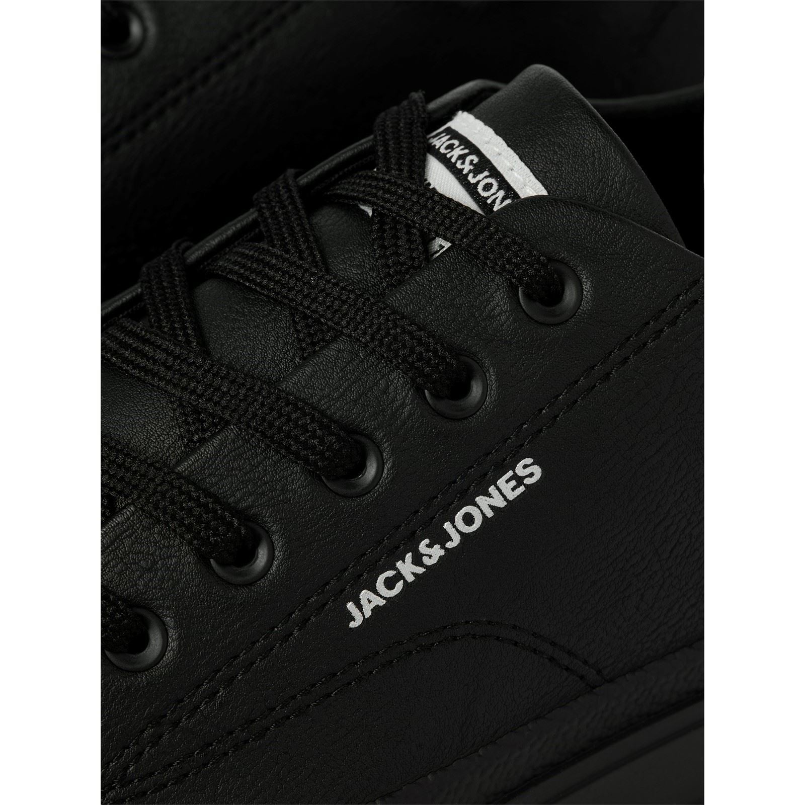 Jack & Jones Bayswater Herren Sneaker Aus Polyurethan In Anthrazit