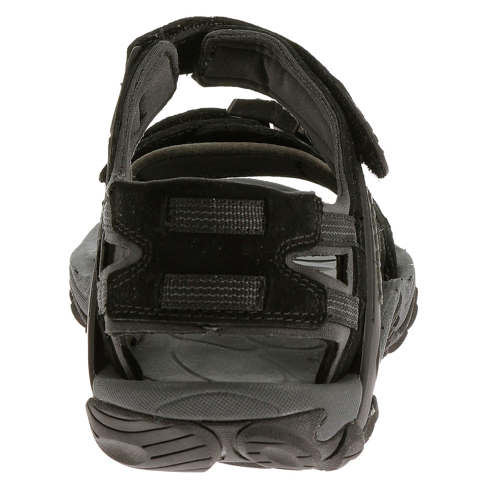 Merrell Kahuna III Wildleder Herren Schwarze Sandalen