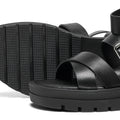 ONLY MELODY 1 Synthetik Damen Schwarze Farbe Sandalen