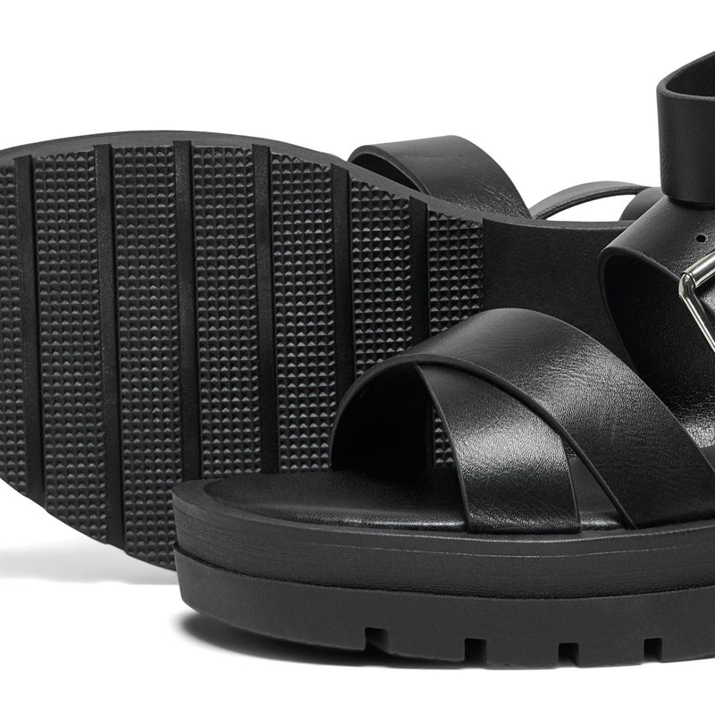 ONLY MELODY 1 Synthetik Damen Schwarze Farbe Sandalen