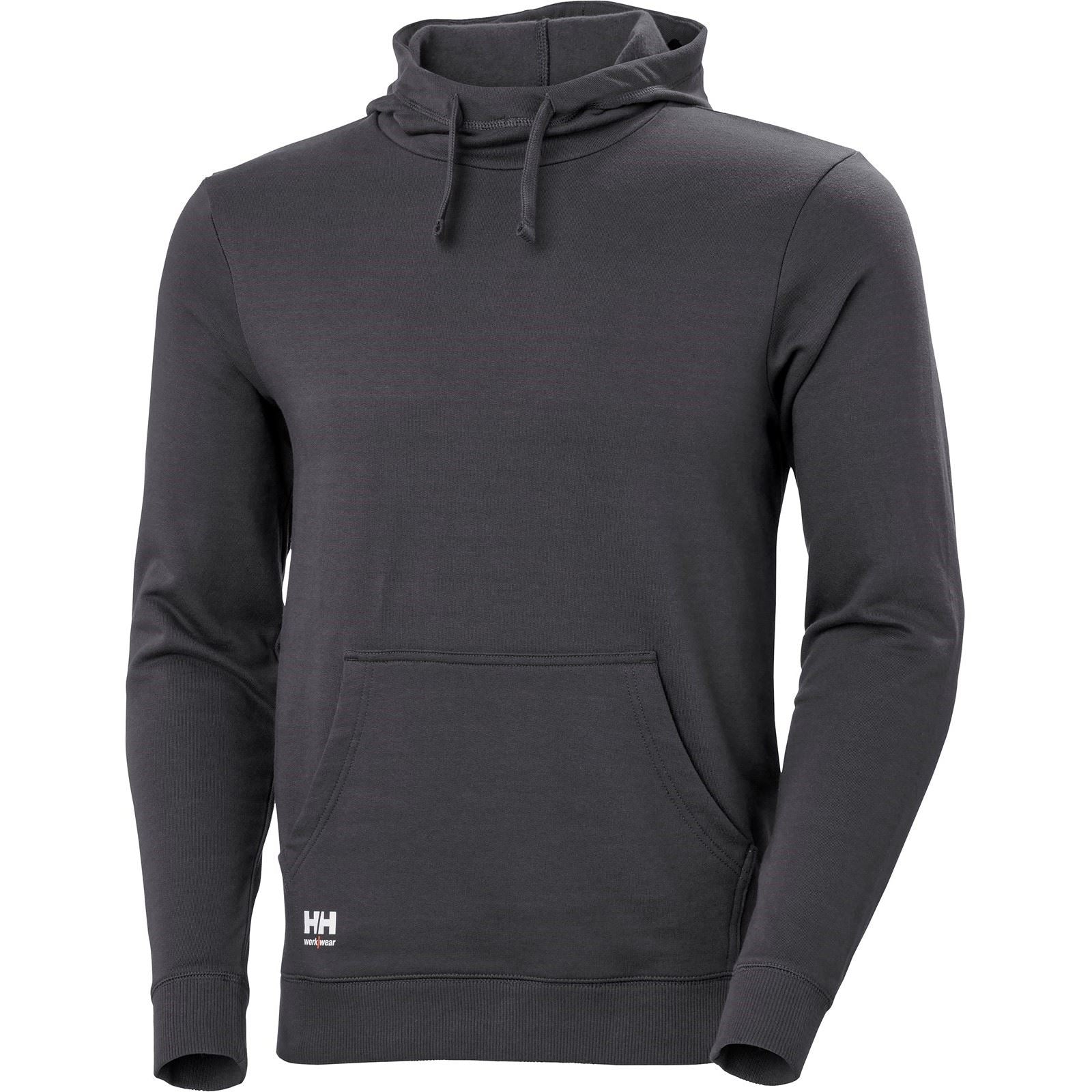Helly Hansen Workwear Classic Baumwoll Herren Graues Kapuzensweatshirt