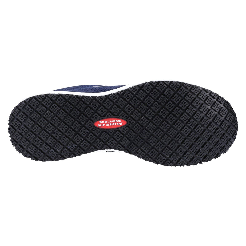 Skechers Workwear Squad SR Textil Damen Navy Sicherheits Sneakers