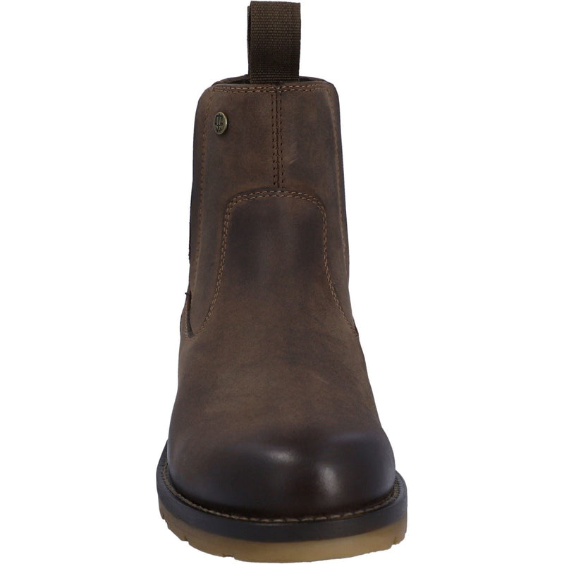 Hunter Iona Damenstiefel Aus Braunem Leder