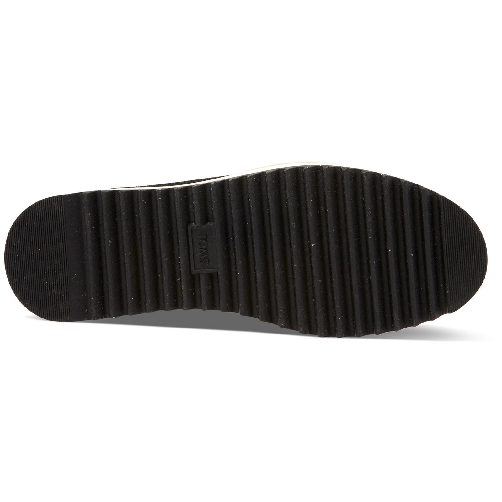 TOMS Marlo Leder Damen Schwarze Stiefel