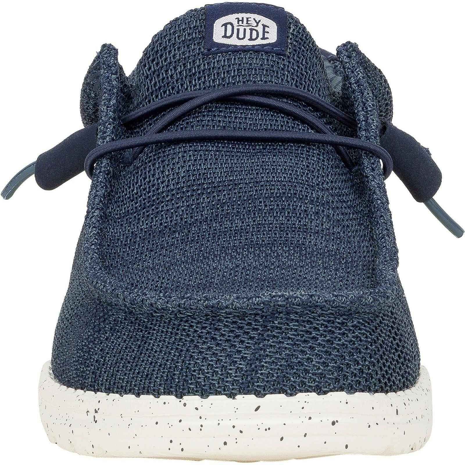 HEYDUDE Wally Stretch Mesh Polyester Herren Marine Bootschuhe