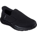 Skechers Equalizer 5.0 Drayze Synthetik Herren Sneaker In Schwarz