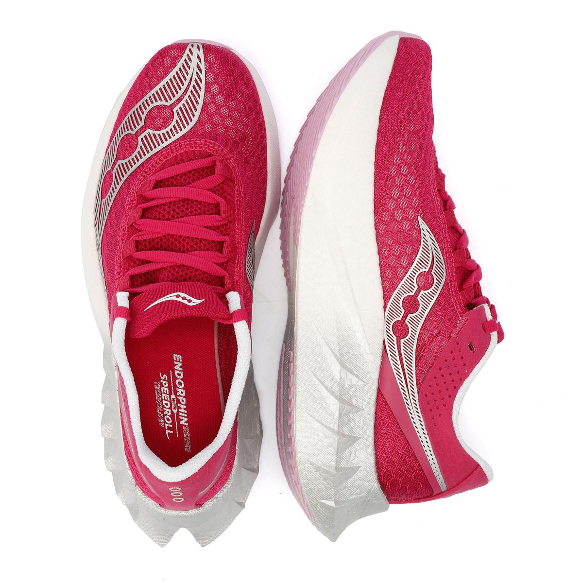 Saucony Endorphin Pro 4 Damen Rosa Turnschuhe