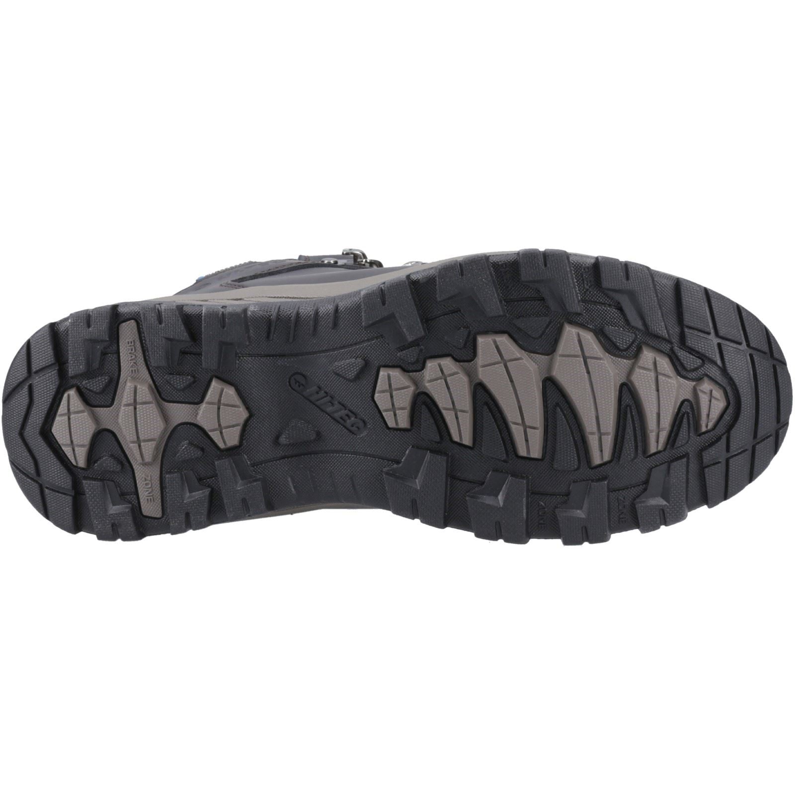 Hi-Tec Eurotrek Lite Waterproof Kunstleder Herren Wanderstiefel In Dunkelschokolade