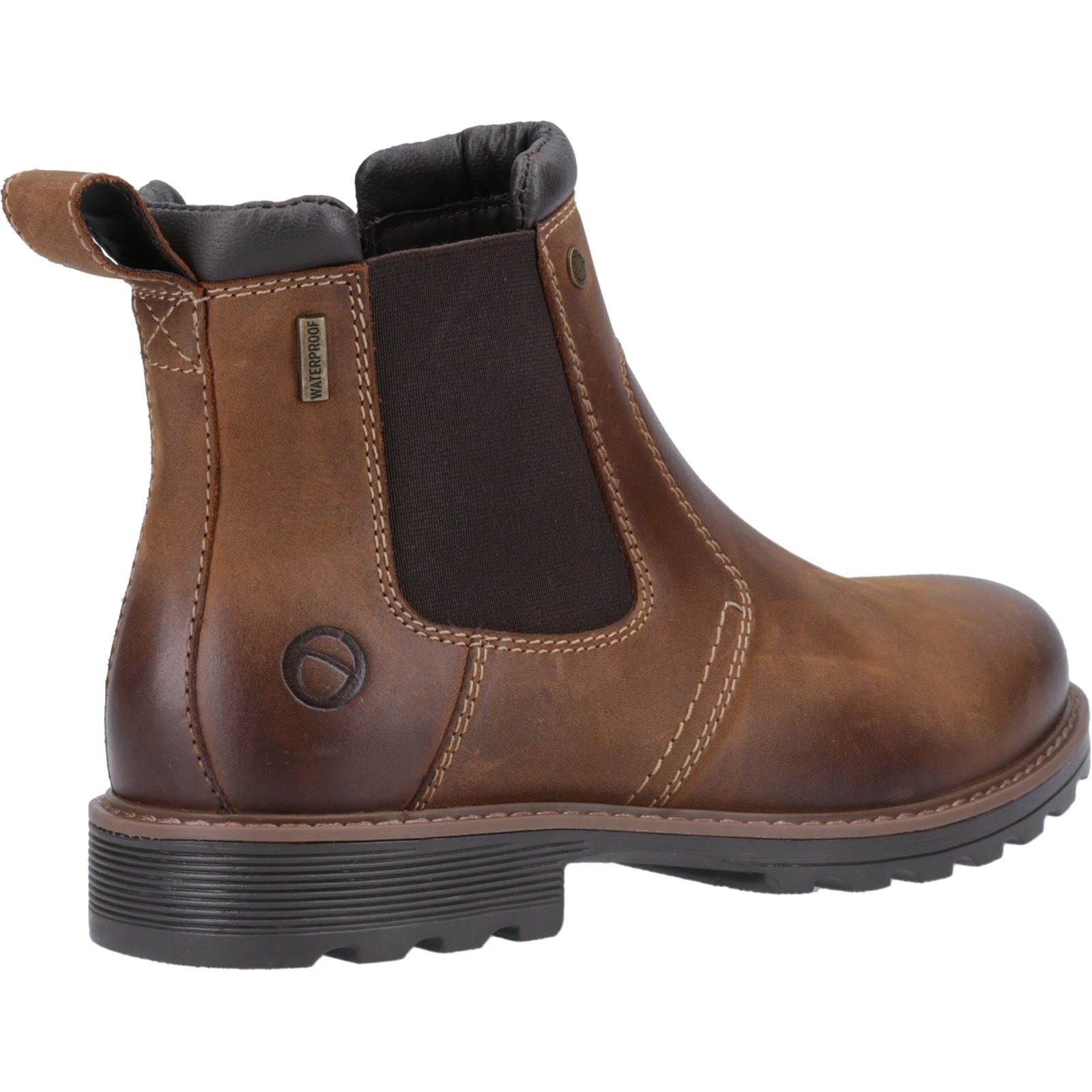 Cotswold Leafield Leder Herren Tan Stiefel