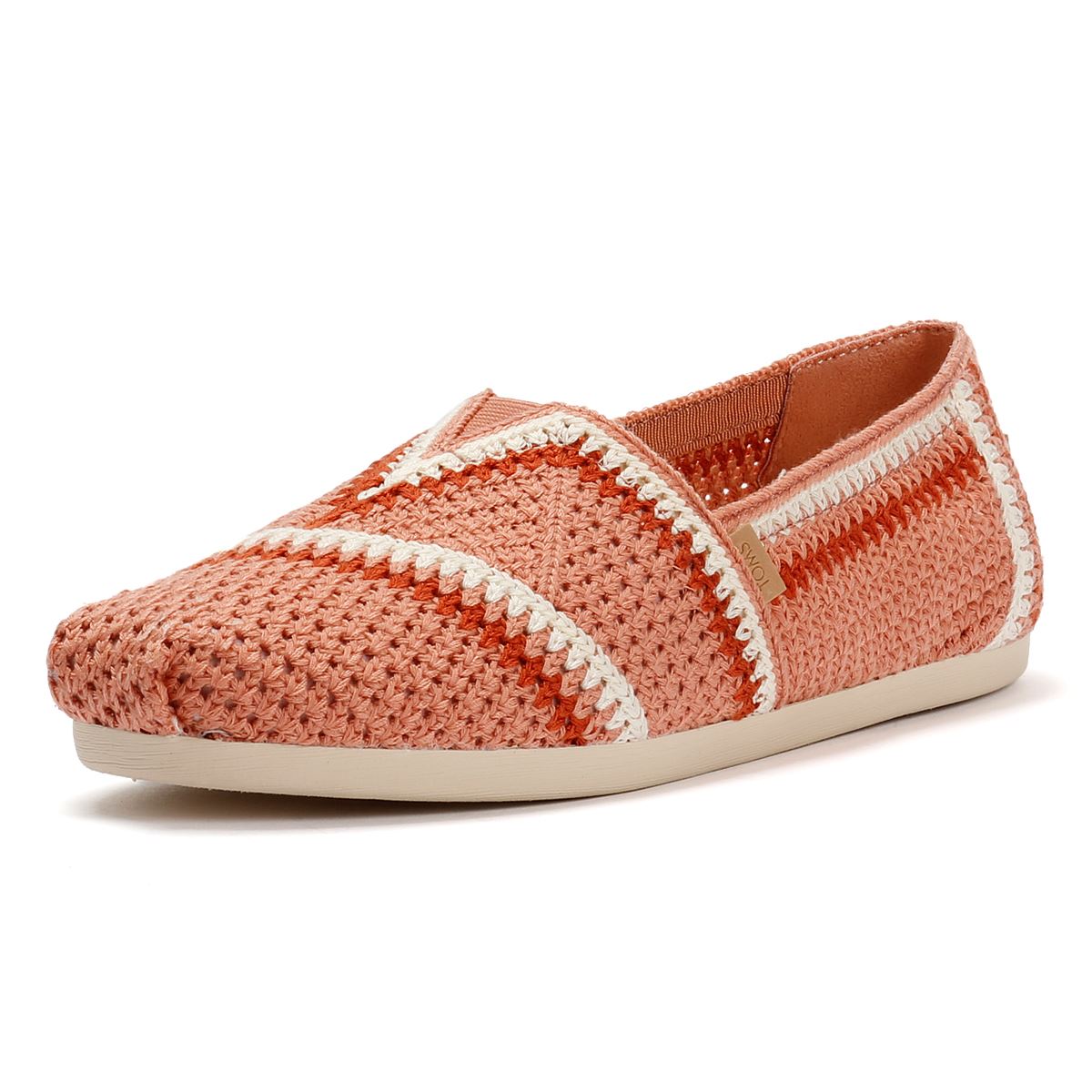 TOMS Alpargata Classic Baumwoll Frauen Pinke Espadrilles