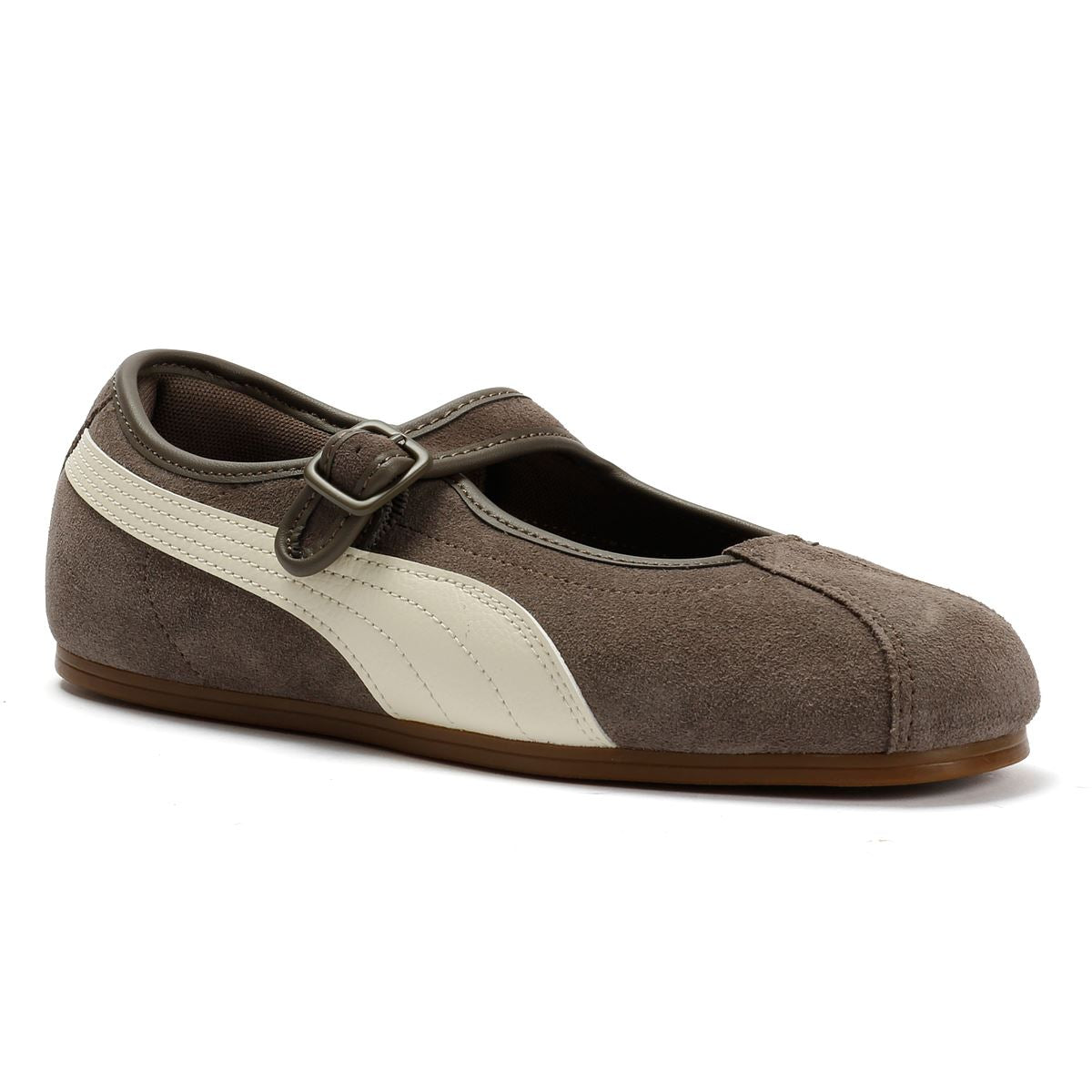 Puma Tacklette Wildleder Frauen Braun Sneaker