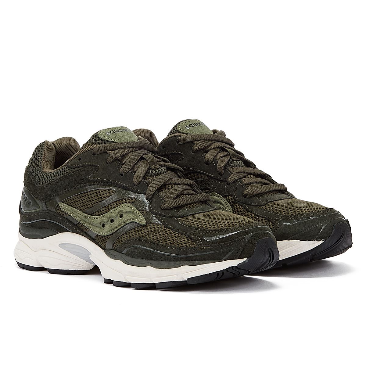 Saucony Progrid Omni 9 Grüne Turnschuhe