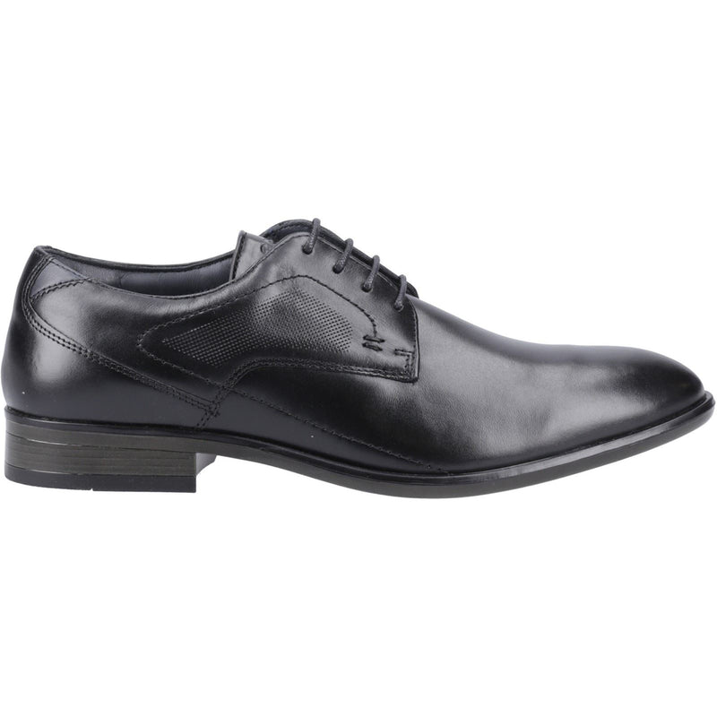 Pod Carl Schwarze Farbe Herren-Schnürschuhe Aus Leder