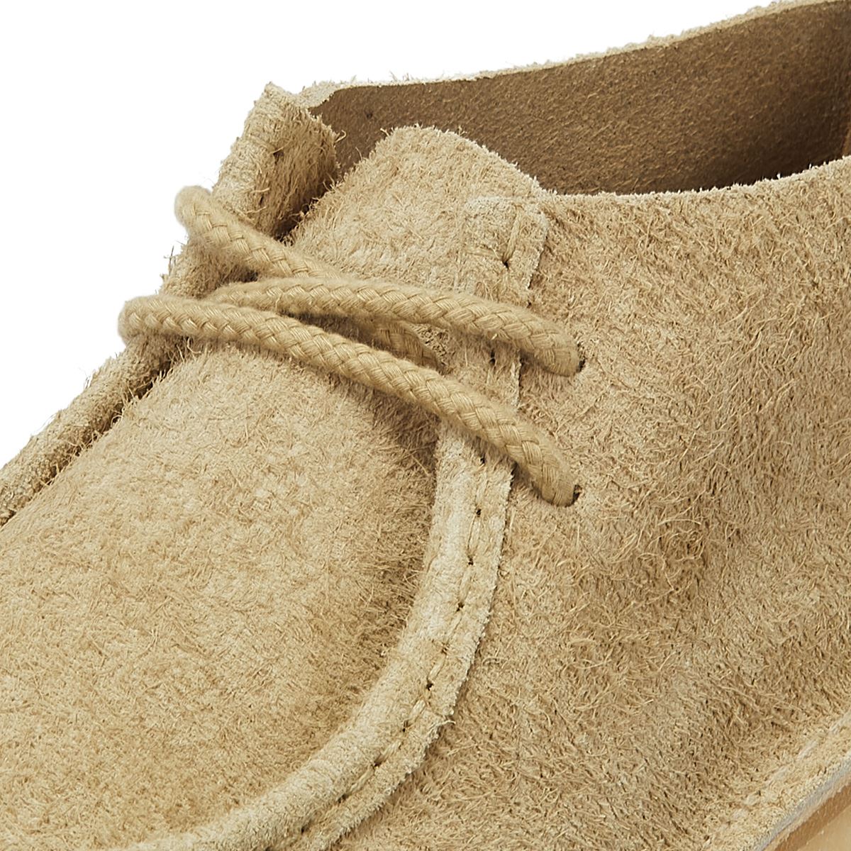 Clarks Originals Wüsten-Nomade Ahorn Haarige Wildleder Herren Ahorn Stiefel