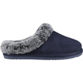 Hush Puppies Amara Damen Hausschuhe aus Wildleder in Dunkelblau